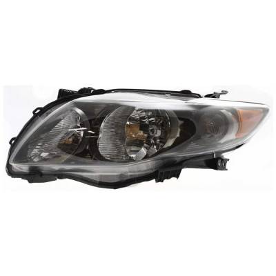 Rareelectrical - New Left Halogen Headlights Compatible With Toyota Corolla S Sedan 4 Door 1.8L 2009 2010 By Part