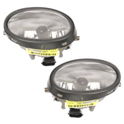 Rareelectrical - New Pair Of Fog Lights Compatibile With Honda Civic Dx Ex Gx Lx Si Sedan 2001-2008 By Part Numbers