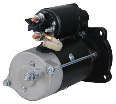 Rareelectrical - New 12V 10T Cw Starter Motor Compatible With Case Tractor 27602B 27602D 27602E 4213912M91