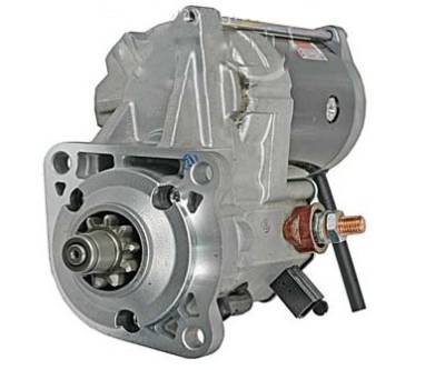 Rareelectrical - New 24V 10T Cw Starter Motor Compatible With New Holland Wheel Loader W190b 8605784 428000-2590