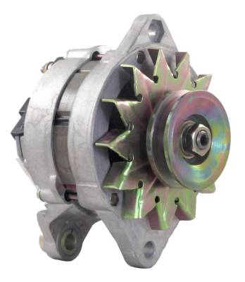 Rareelectrical - New 65A Alternator Compatible With Fiat-Hesston Tractor 85.90 90.90 95.55 F100 4808506 4808510