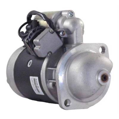 Rareelectrical - 24V Starter Compatible With 88-94 Hitachi Excavator Ex100-2 Isuzu 4Bd1 894366-525-0 894366-525-1