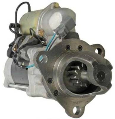 Rareelectrical - New 24V 12T Cw 7.5Kw Starter Motor Compatible With Komatsu Excavator Pc400 Pc410 6D125 6D170