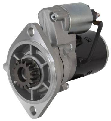 Rareelectrical - New 12V 15T Starter Motor Compatible With Yanmar Engine S114-257 S114257 S114-257G S114-483A