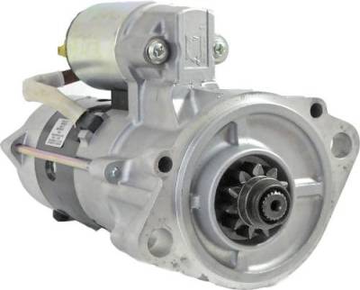 Rareelectrical - New 24V 3.2 Kw 11 Tooth Starter Motor Compatible With Morooka Mst600 Tracked Dumper Isuzu