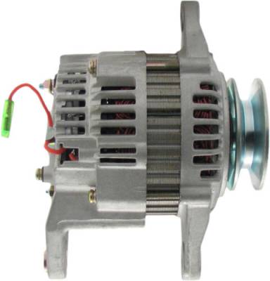 Rareelectrical - New 12V 80 Amp Alternator Compatible With Komatsu Wb 140 Loader 123910-77210 Lr180-763 Lr180763