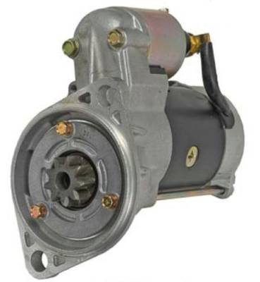 Rareelectrical - New 12V 9T Starter Compatible With Mustang Skid Steer Loader 552 960 Isuzu 4Jb1 S13-112 S13-112A