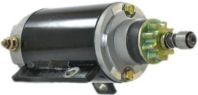 Rareelectrical - New Starter Motor Compatible With Evinrude E60 E60el E60tl E65 E65rwl 10-Tooth Prestolite