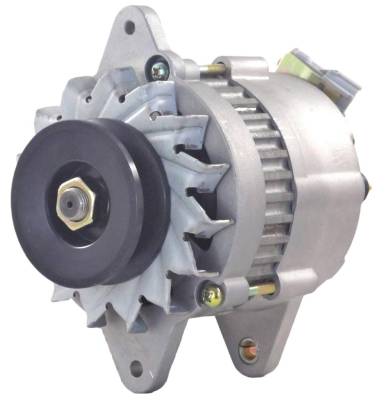 Rareelectrical - New 24V Alternator Compatible With 91 Isuzu 4Bd1t 8970222110 8970222112 01-33-3003 0-33000-6540