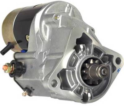 Rareelectrical - New Rareelectrical New Gear Reduction Starter High Torque Compatible With Jcb 128000-1780