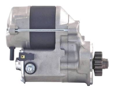 Rareelectrical - New Starter Motor Compatible With Massey Ferguson Tractor Mf1205 Iseki Engine 6281-100-005-00