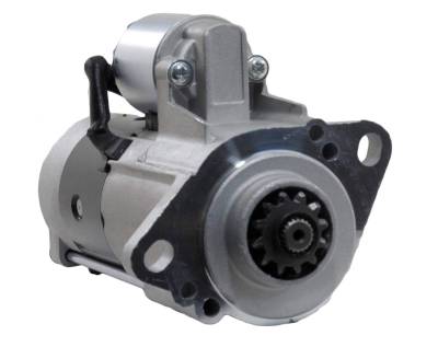 Rareelectrical - New Starter Motor Compatible With Vermeer Stump Cutter Sc505 104.22 Perkins Diesel 18508-6560