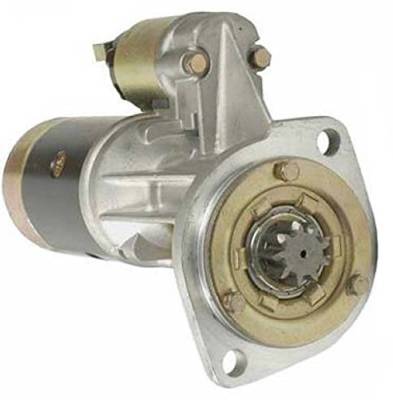 Rareelectrical - New Starter Motor Compatible With Isuzu Industrial Engine C-190 C-240 1982-1995 S25-121 S25-121A