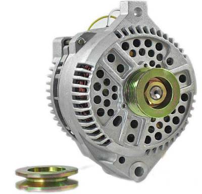 Rareelectrical - New 200 Amp High Output 1 Wire Alternator Fits Ford Mustang 1965-1992 47759