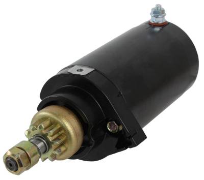 Rareelectrical - Starter Motor Compatible With Mercury Marine 50El 50Eh 50Elh 50Elpt 50-73521 50-44369