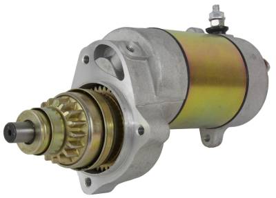 Rareelectrical - New Starter And Drive Compatible With Polaris Big Boss 250 1989-1993 Big Boss 300 1994 Big Boss 350