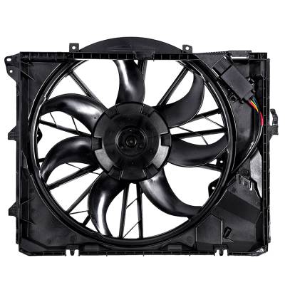 Rareelectrical - New Cooling Fan Compatible With Bmw 328I 2011-2013 By Part Number 17427547305 Bm3115117