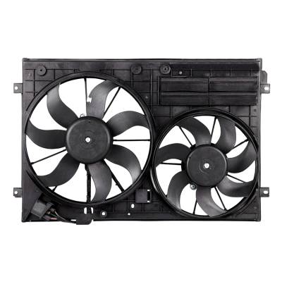 Rareelectrical - New Cooling Fan Compatible With Volkswagen Jetta 1.9L 2005-2007 By Part Number 1K0-121-205-Ad-9B9