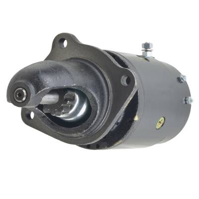 Rareelectrical - New 10T 6V Starter Fits White Oliver Tractor 66 77 88 1948-1956 1107028