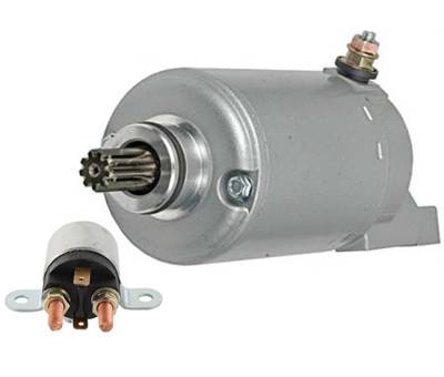 Rareelectrical - New Starter And Relay Compatible With Bombardier Traxter 500 Autoshift 228000-9810 710000252