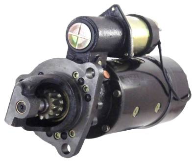 Rareelectrical - New 12V Starter Compatible With Flextrac Cummins Engine Grove Crane Tm-200C V-378 10461060