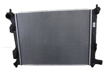 Rareelectrical - New Radiator Assembly Compatible With 2012-2016 Hyundai Accent 1.6L Manuaul Transmission