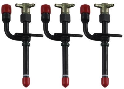 Rareelectrical - New Set Of 3 Fuel Injectors Compatible With Kubota Tractor L2850dtgst L3450dtwet 17391-53000