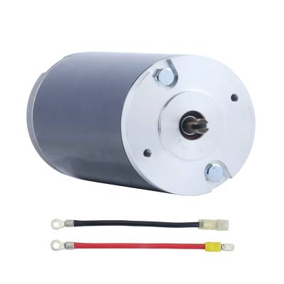 Rareelectrical - Heavy Duty Version Motor Compatible With Curtis Salt Spreader Auger 06106 1225542 W-06106 D6320