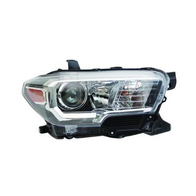 Rareelectrical - New Right Headlight Fits Toyota Tacoma Limited 2016-17 2018 8111004270 To2503244