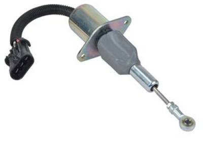 Rareelectrical - Fuel Shut-Off Solenoid Compatible With Ford Applications 87616313 F2nn9d278ba F3nn9d278ba