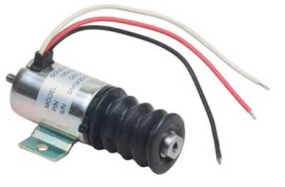 Rareelectrical - New Fuel Shut-Off Solenoid Compatible With Compressor Applications Q610a1v12 Q610-A1v12 Q610-B1v12