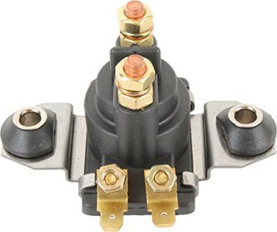 Rareelectrical - New Four Post Solenoid Fits Mercury Marine 89-825842A1 89-850188A1 18-5820