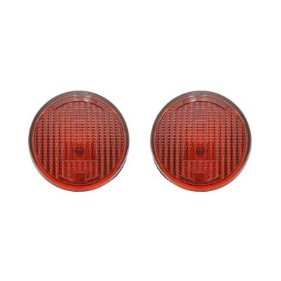 Rareelectrical - New Turn Signal Light Pair Compatible With Jeep Wrangler 2007-2013 55077884Ad 55077885Ad Ch2531103