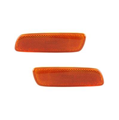 Rareelectrical - New Pair Of Side Marker Lights Compatible With Toyota Prius 2001-2003 8173030110 8174030120