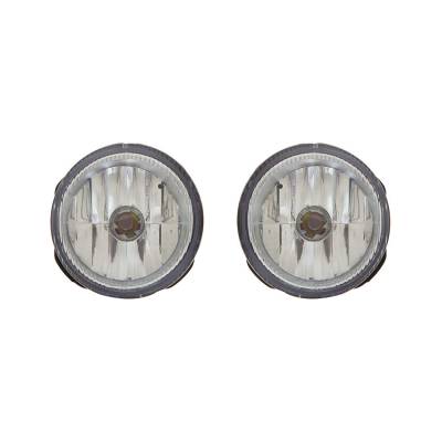 Rareelectrical - New Set Of Two Fog Lights Compatible With Nissan Frontier 2003-2004 261501Z800 261551Z800