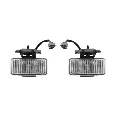 Rareelectrical - New Pair Of Fog Lights Compatible With Jeep Cherokee 1997-2001 55155136 55155137 Ch2593123 Ch2592123