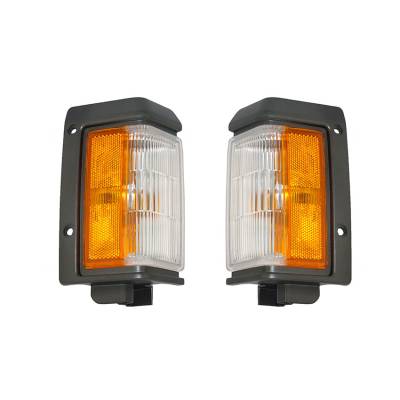 Rareelectrical - New Set Of 2 Side Marker Lights Compatible With Nissan Pathfinder 91-95 B611041g02 Ni2550133