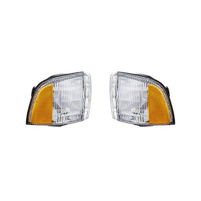 Rareelectrical - New Turn Signal Light Pair Compatible With Dodge Ram 2500 1994-02 55054772Ad Ch2521119 55054773Ad