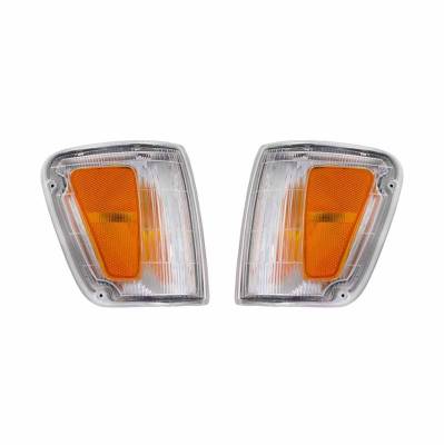 Rareelectrical - New Set Of 2 Of Back Up Lights Compatible With Toyota T100 1993-1998 To2520140 81610-34010