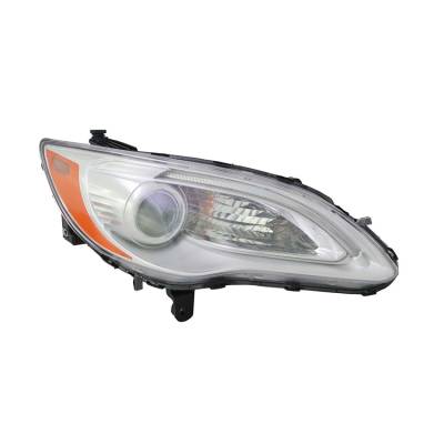 Rareelectrical - New Right Head Light Compatible With Chrysler 200 Lx Limited 2011-2014 5182590Ac Ch2519140