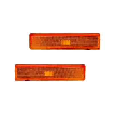 Rareelectrical - New Side Marker Light Pair Compatible With Ford F-350 1980-1986 E0tz-15A201-A Fo2551106 Fo2550108