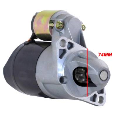 Rareelectrical - New Starter Motor Compatible With Toyota Celica Corona Pickup 1.9 2.0 2.2 28100-33020 2810034070