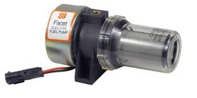 Rareelectrical - New 12V Facet Integral Filter Fuel Pump Compatible With Industrial Diesel Lift Truck Facet 40223