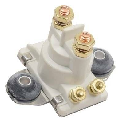 Rareelectrical - New 12 Volt 4 Terminal Solenoid Compatible With Mercury Marine 89-818997A1 89-818997A2 89-818997T1