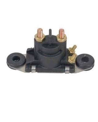 Rareelectrical - New 12 Volt 4 Terminal Solenoid Compatible With Omc Outboard 9.9-15 Hp 1993-2009 584580