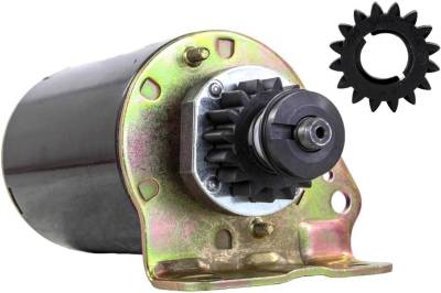 Rareelectrical - New Starter Motor Compatible With Briggs And Stratton Engine 212707 212907 214707 214907 215707