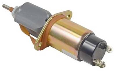 Rareelectrical - New 12V 3 Terminal Syncro-Start Shut Down Solenoid Compatible With Continuous 175112A3u1b1s1a