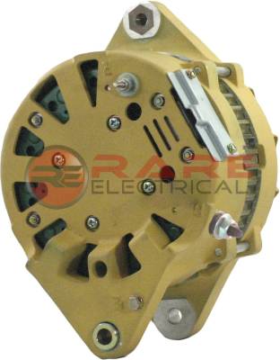 Rareelectrical - New 24V Alternator Compatible With Komatsu Grader Gd555-3 600-861-9110 600-861-9111 0-35000-8310