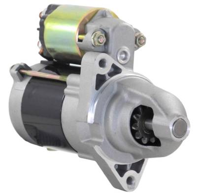 Rareelectrical - New 12V Ccw Starter Motor Compatible With Kubota 11420-63011 11420-63012 9712809-711 128000-7110