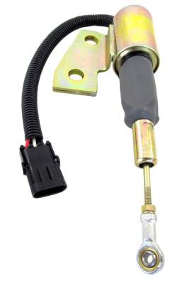 Rareelectrical - New 24 Volt Shut Down Solenoid Compatible With Denso Cummins 4Bt Enigne Syncro Start 3991168